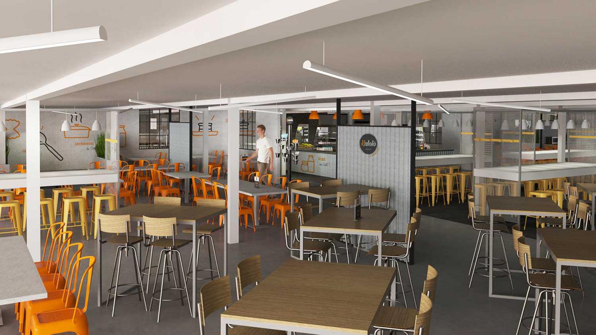 Nouveau concept de restaurant NEWREST