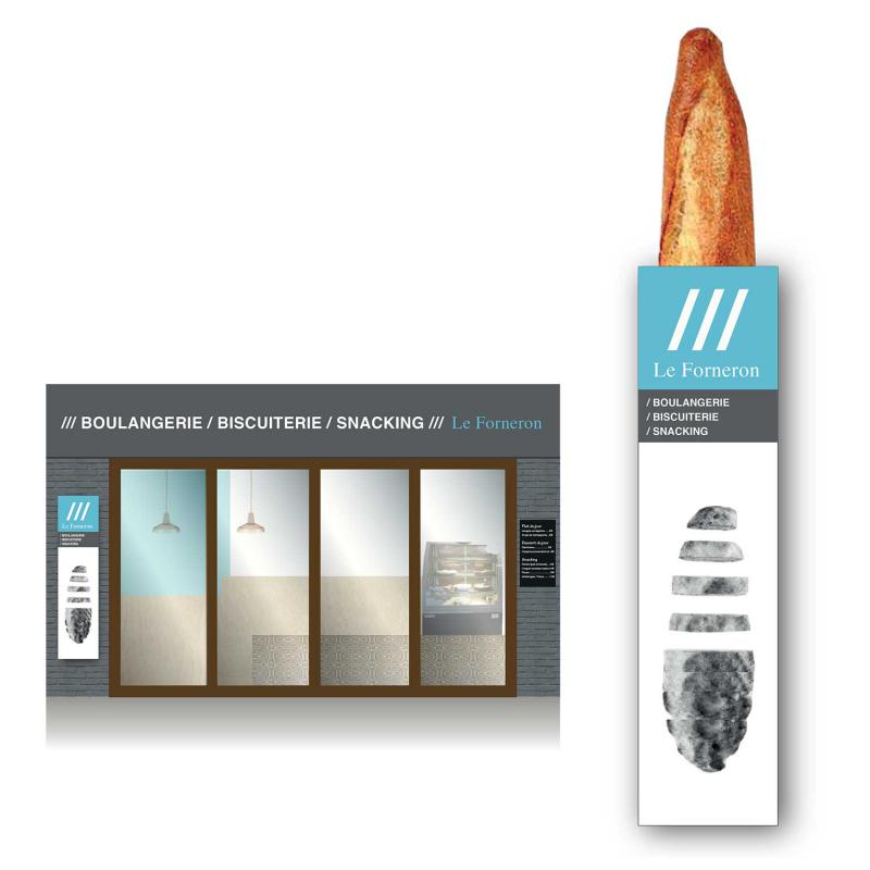 Identité visuelle Boulangerie Snack