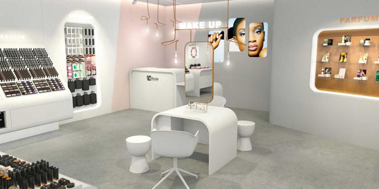 3D boutique beauté bien-être
