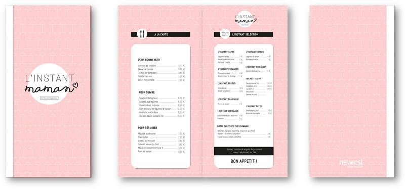 Création menu