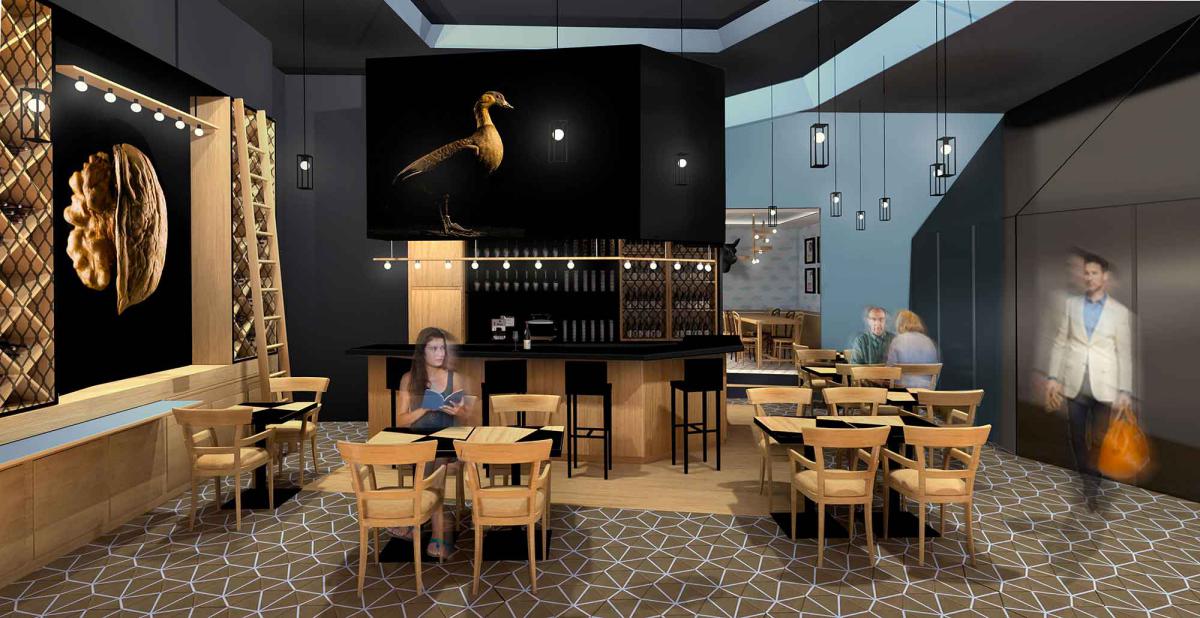 Concept de restaurant traditionnel