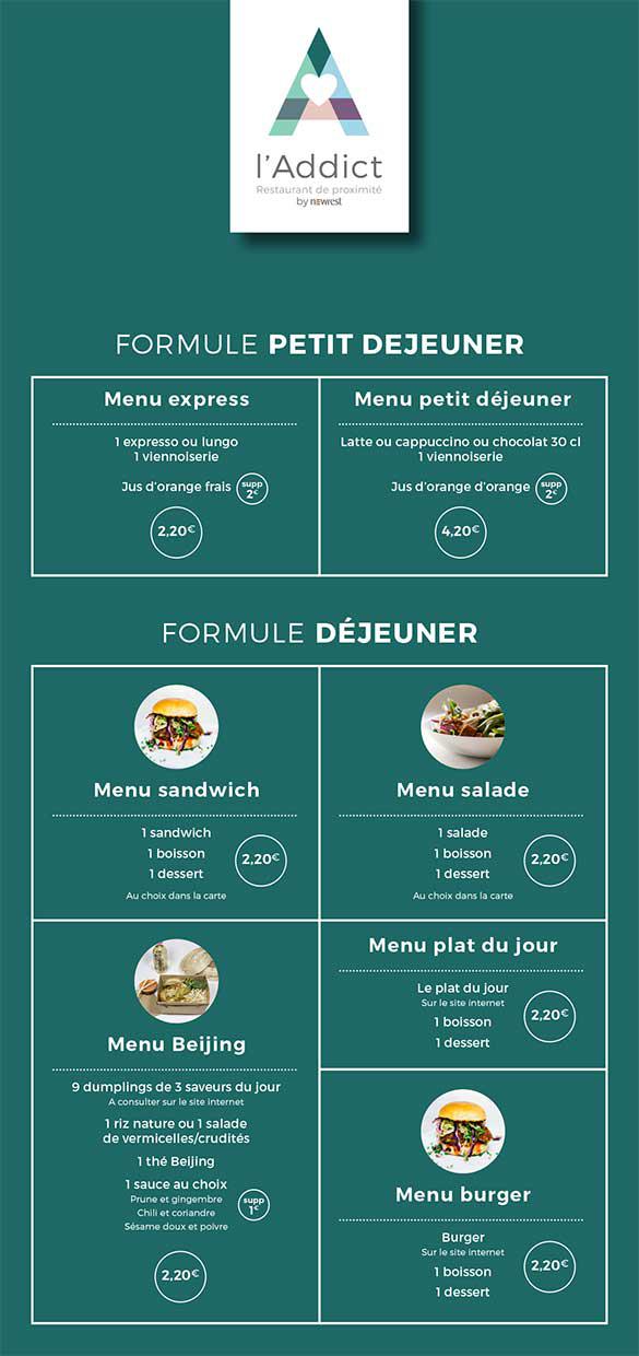 Menu Addict